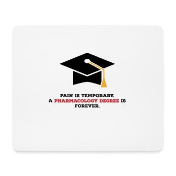 Pharmdegree - Mouse Pad (horizontal) - white - Front