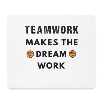 Basketball Geschenk an Spieler Team Mom Coach Geschenk - Mousepad (Querformat) - Weiß - Vorne