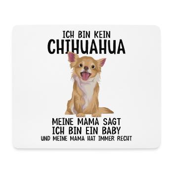 Chihuahua - Mousepad (Querformat) - Weiß - Vorne