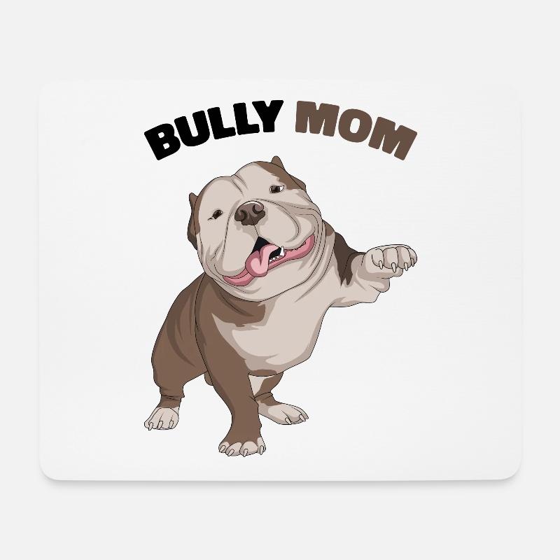 American Bully - Mouse Pad (horizontal) - white