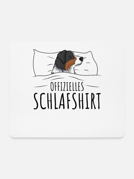 Australian Shepherd - Mousepad (Querformat) - Weiß
