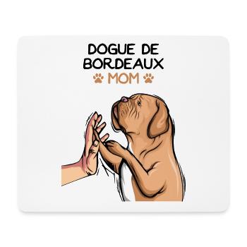 Chiens Dogue de Bordeaux - Tapis de souris (format paysage) - blanc - Devant