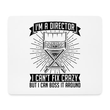 I'm A Director I Can't Fix Cinema Film Directors - Mousepad (Querformat) - Weiß - Vorne