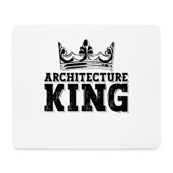 Architecture King Construct Building Architects - Mouse Pad (horizontal) - white - Front