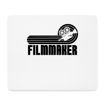 Filmmaker Retro Cinematography Director Filmmaker - Mouse Pad (horizontal) - white - Front