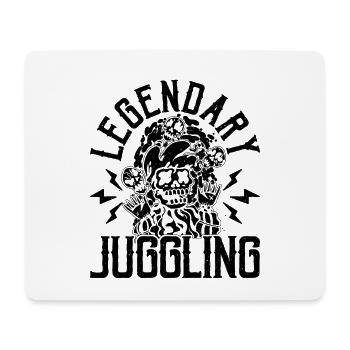 Legendary Juggling Circus Staff Circus Clowns - Mouse Pad (horizontal) - white - Front