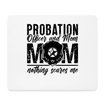 Probation Officer And Mom Corrections Prison Guard - Mousepad (Querformat) - Weiß - Vorne