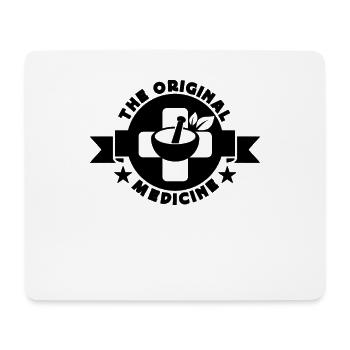 The Original Medicine Herbalism Herbal Herbalist - Mouse Pad (horizontal) - white - Front