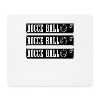 Bocce Ball Pétanque Boules Balle Sport Joueur de pétanque - Tapis de souris (format paysage) - blanc - Devant