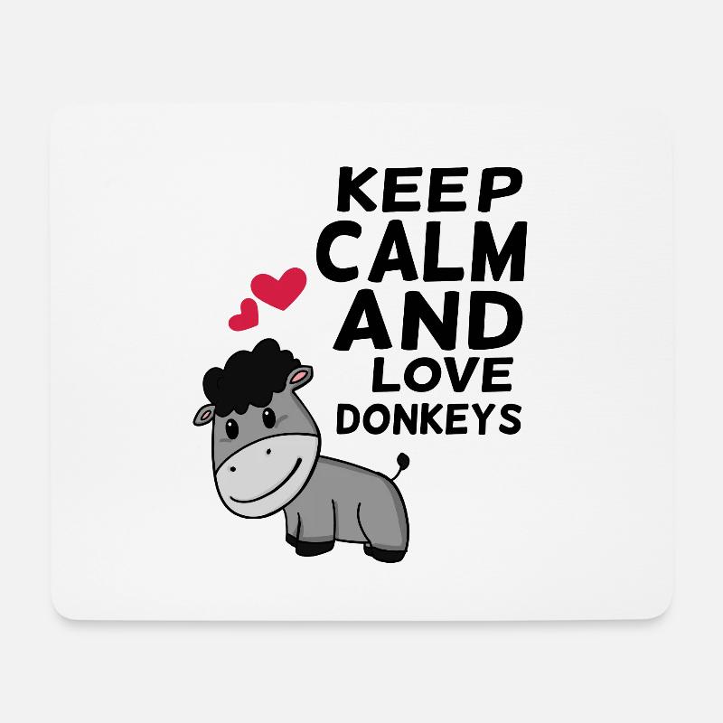Donkey - Mouse Pad (horizontal) - white
