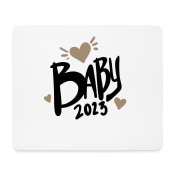 Baby 2023 - Newborn 2023 Baby Gift - Mouse Pad (horizontal) - white - Front