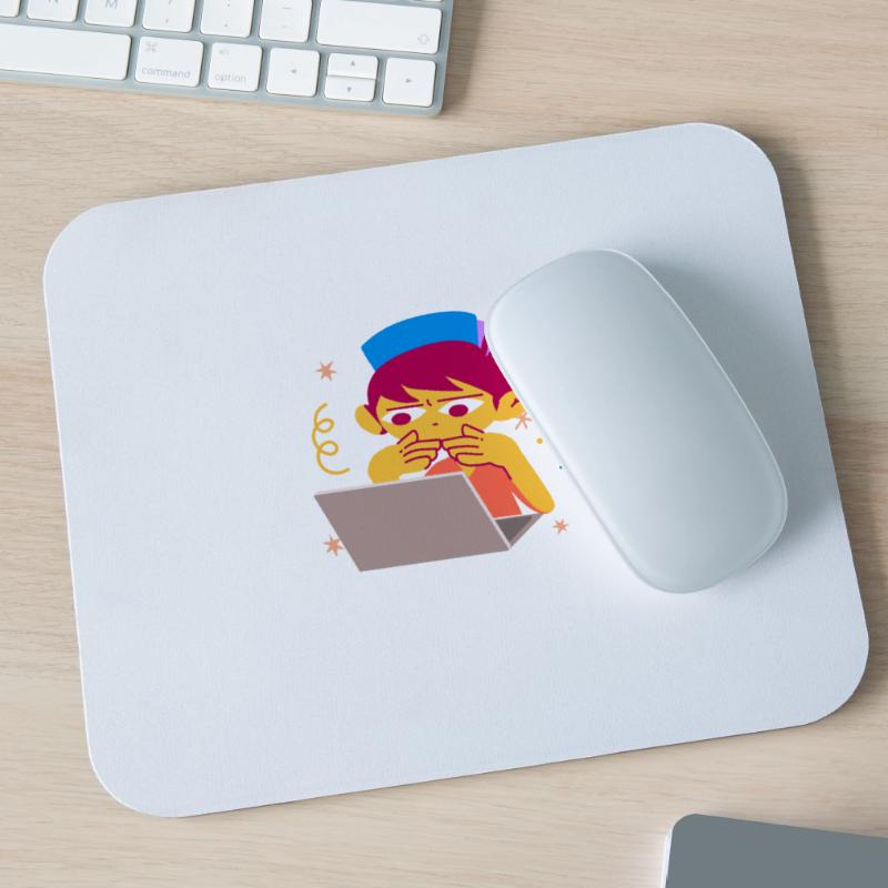 Coding Coder Programmierer Mousepad (Querformat)