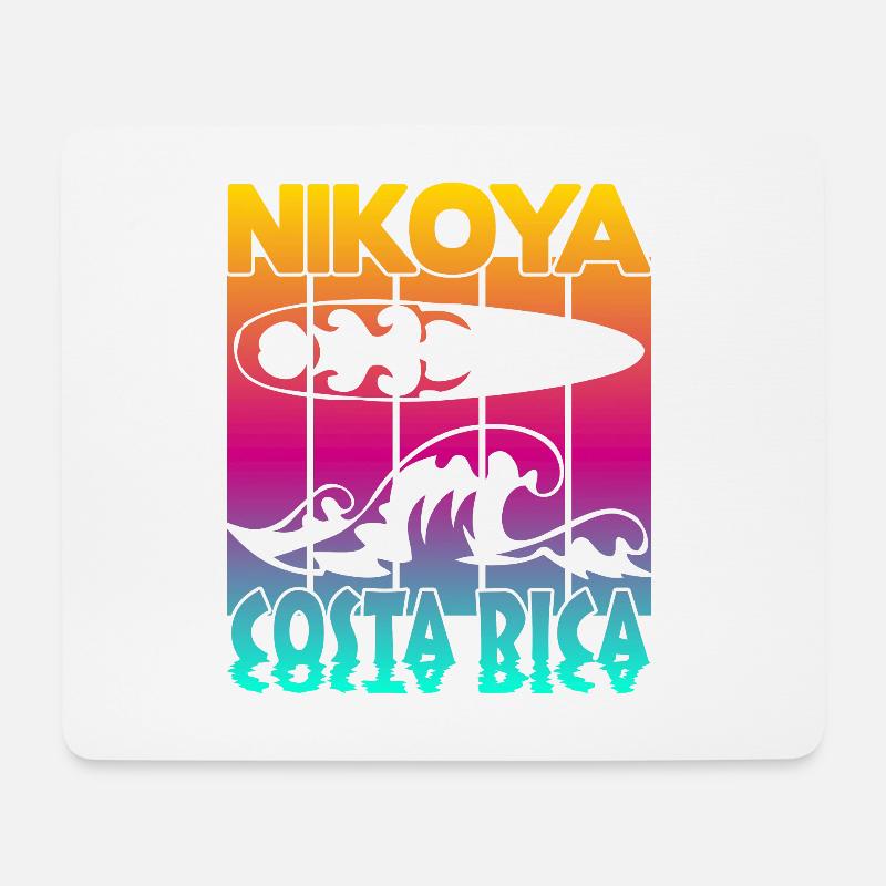 Nikoya Costa Rica - Mousepad (Querformat) - Weiß