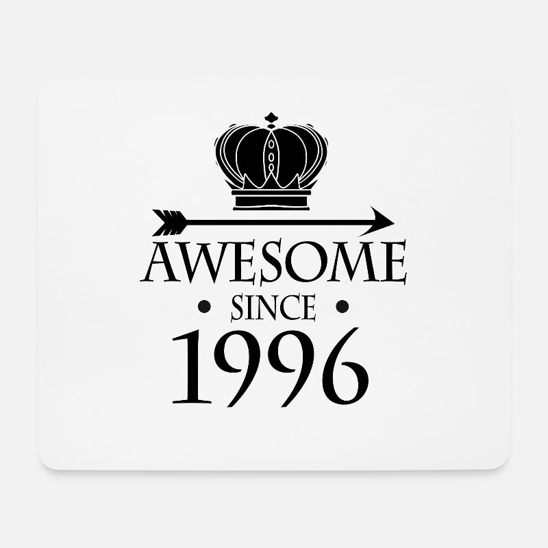 Jahrgang 1996 - Fantastisch seit 1996 - Mousepad (Querformat) - Weiß