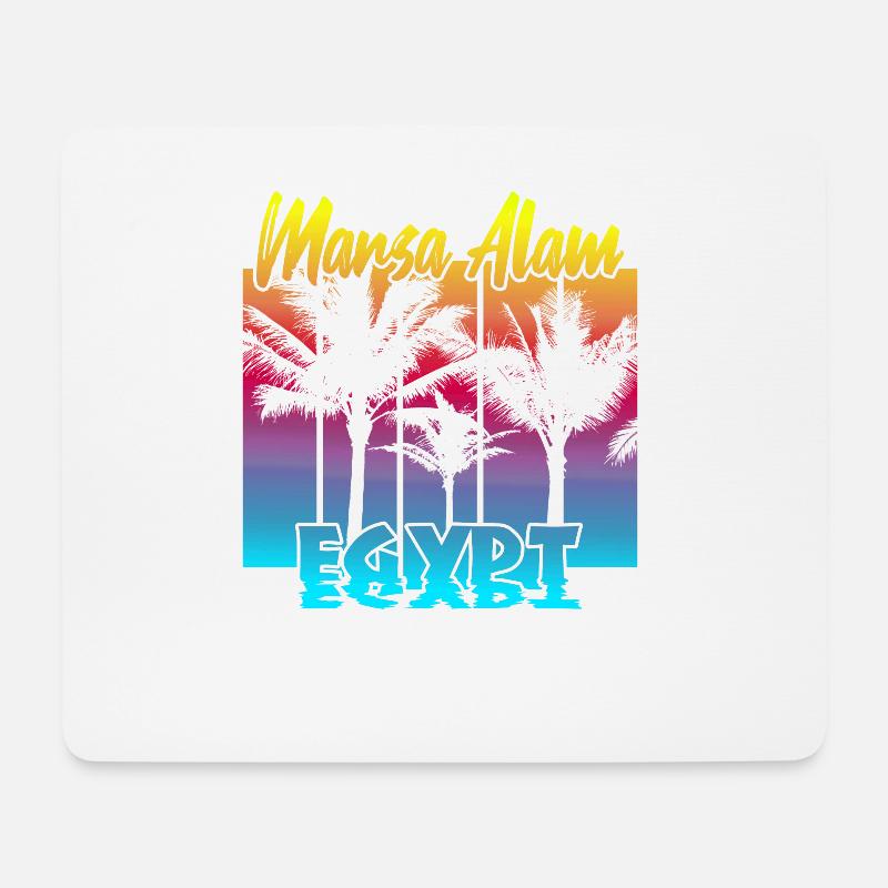 Marsa Alam Egypt - Mousepad (Querformat) - Weiß