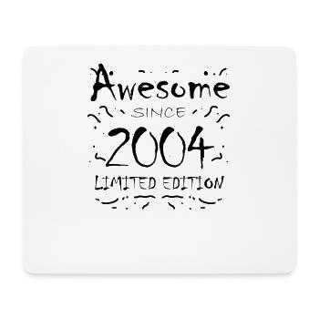 2004 - Jahrgang 2004 - Fantastisch seit 2004 - Mousepad (Querformat) - Weiß - Vorne