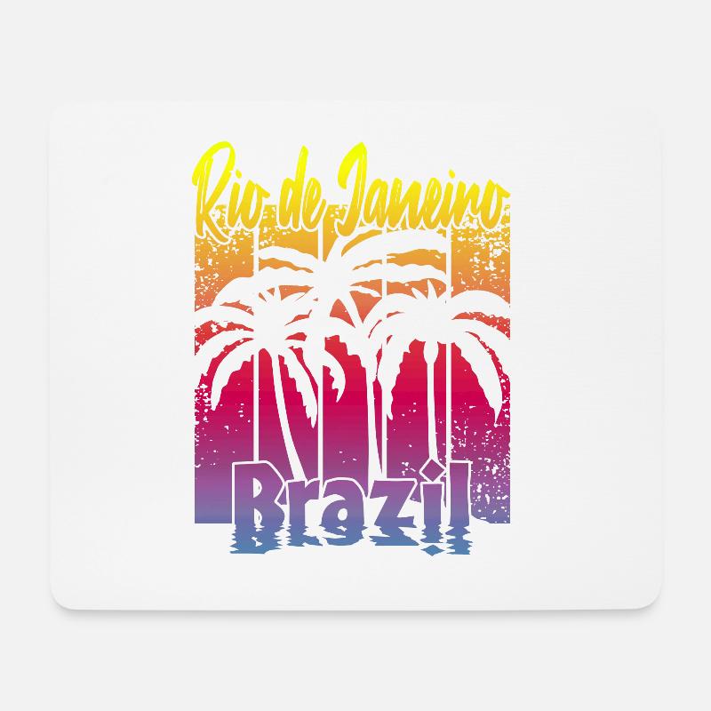 Rio de Janeiro Brazil - Mousepad (Querformat) - Weiß
