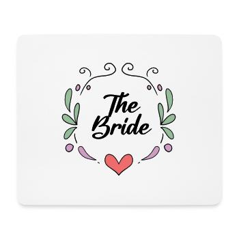 Bride Hen Party - Bride JGA - Tapis de souris (format paysage) - blanc - Devant
