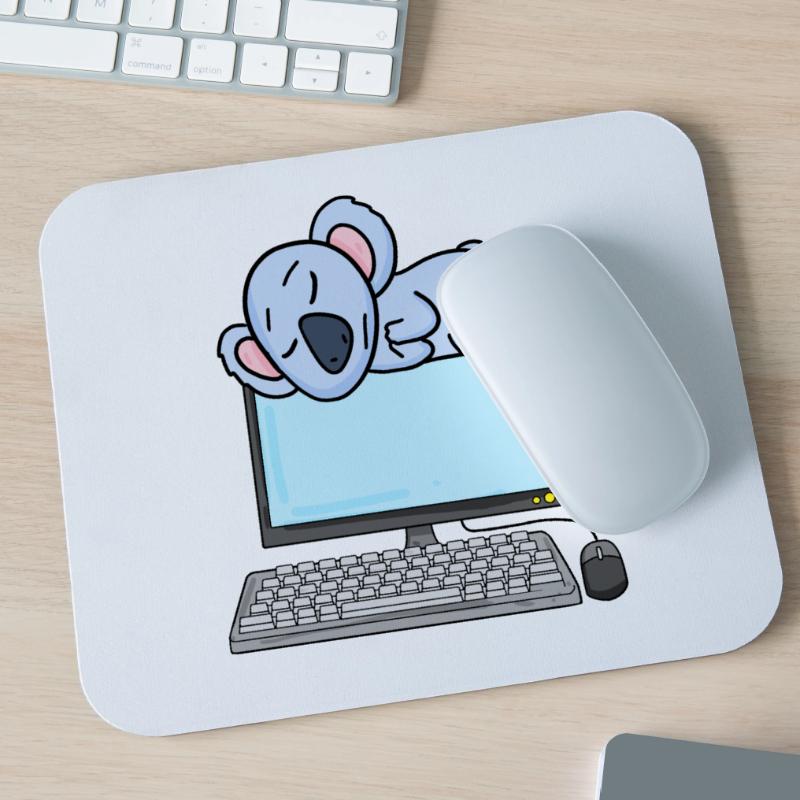Koala Computer Nerd Programmierer Geschenk Mousepad (Querformat)