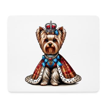 Yorkshire Terrier Princess - Mouse Pad (horizontal) - white - Front