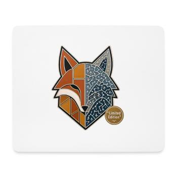 Fuchs Wikinger Runen Nordische Mythologie Pin - Mousepad (Querformat) - Weiß - Vorne