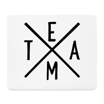 Team - Mousepad (Querformat) - Weiß - Vorne