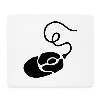 Gamer Gift Mouse / Mouse - PC - Mouse Pad (horizontal) - white - Front