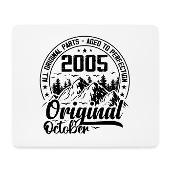 2005 October Original: 19 Year Old Birthday Gift - Mouse Pad (horizontal) - white - Front