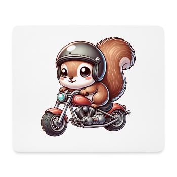 Motorrad Gurken Abenteuer Freiheit - Mousepad (Querformat) - Weiß - Vorne