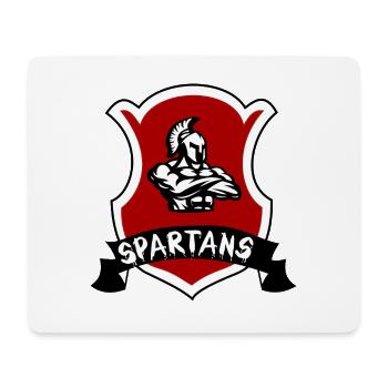 Spartaner - Mousepad (Querformat) - Weiß - Vorne
