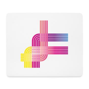 Splashes of Color Blobs splashes of paint Painter Gift - Mouse Pad (horizontal) - white - Front