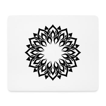 Symbole Cadeau Ornement ethnique Art Orient - Tapis de souris (format paysage) - blanc - Devant
