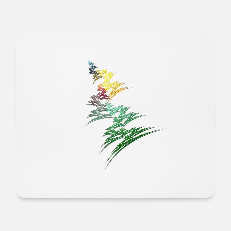 Der Bunte Weg - Mousepad (Querformat) - Weiß