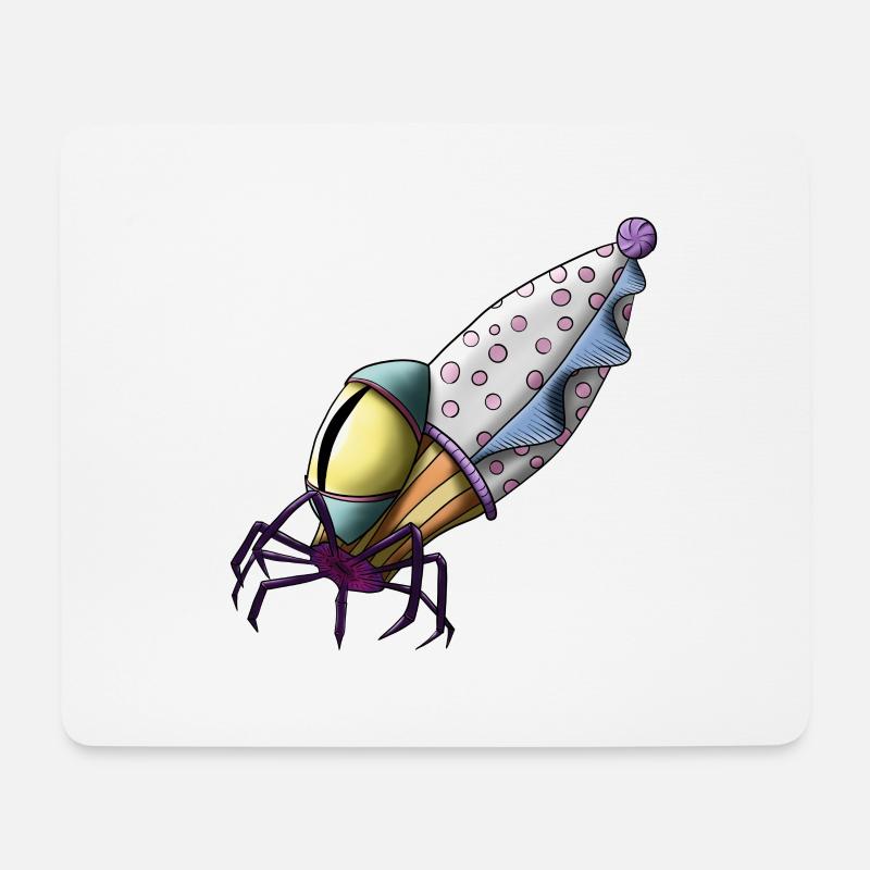SquidMonster - Mouse Pad (horizontal) - white