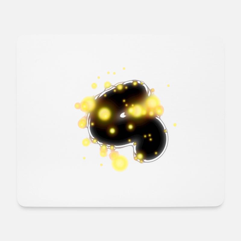 Design - Mousepad (Querformat) - Weiß