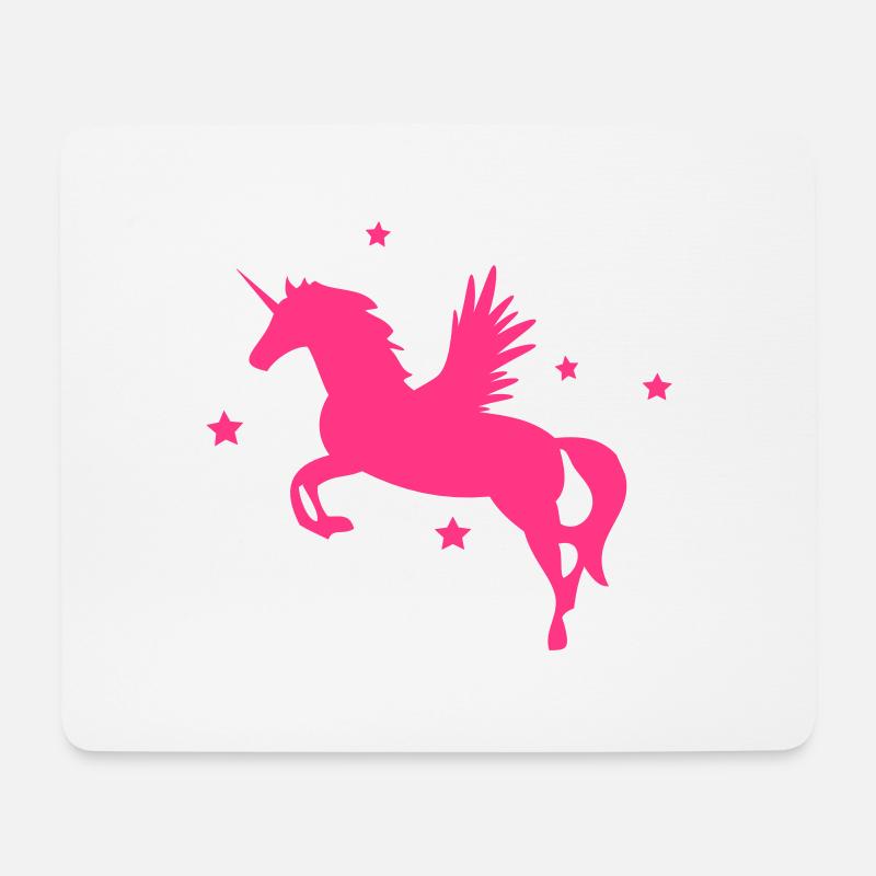 pegasus - Mousepad (Querformat) - Weiß