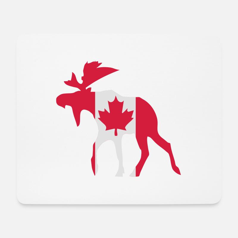 canada - Mousepad (Querformat) - Weiß