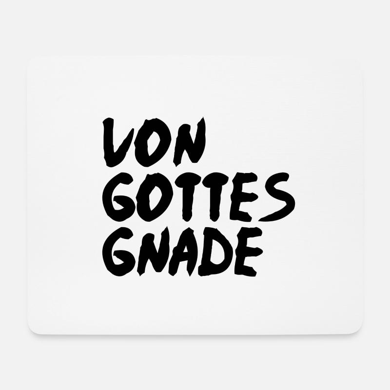 grace - Mouse Pad (horizontal) - white