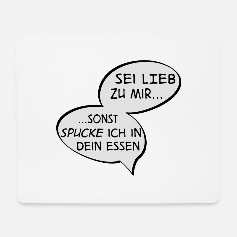 Koch - Mousepad (Querformat) - Weiß