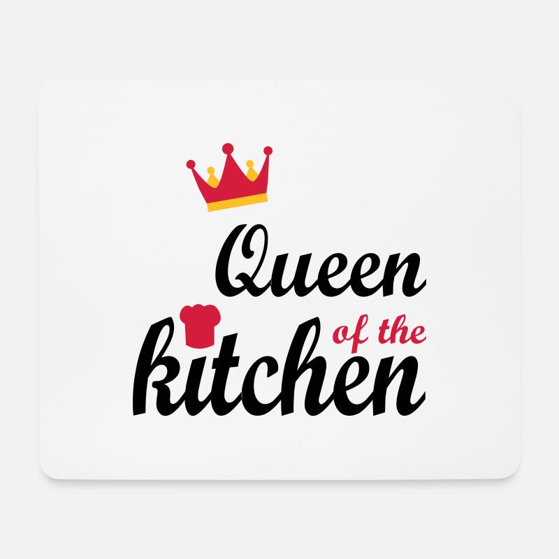 kochen - Mousepad (Querformat) - Weiß