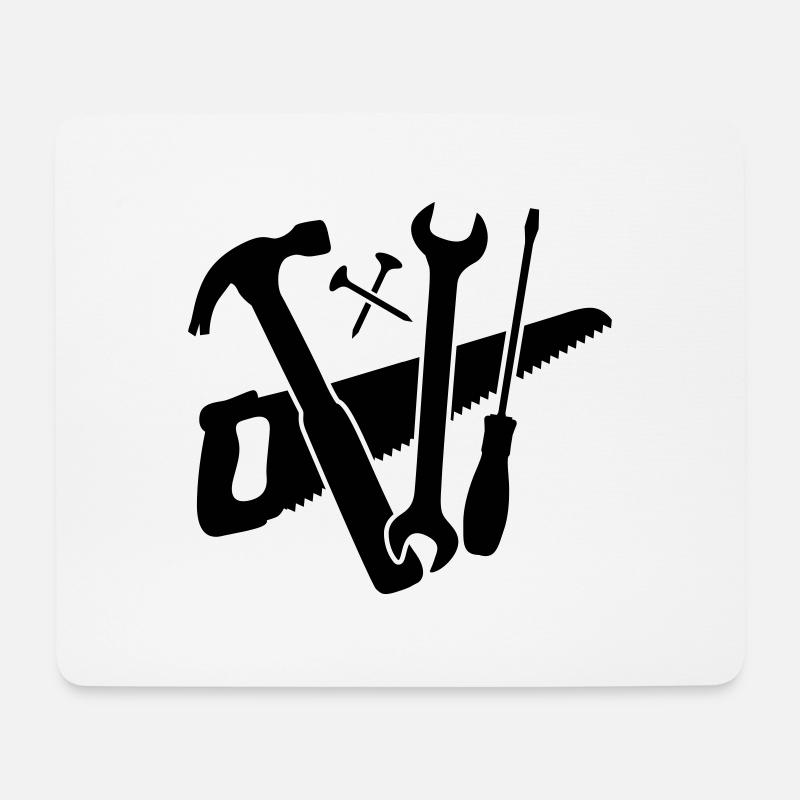 tools - Mouse Pad (horizontal) - white