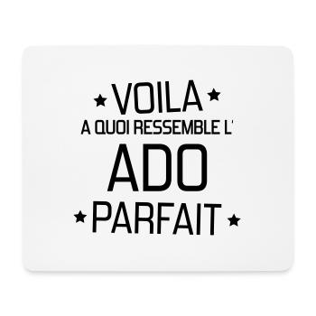 Teenager / Jugendliche / Jugendlicher / Kind - Mousepad (Querformat) - Weiß - Vorne