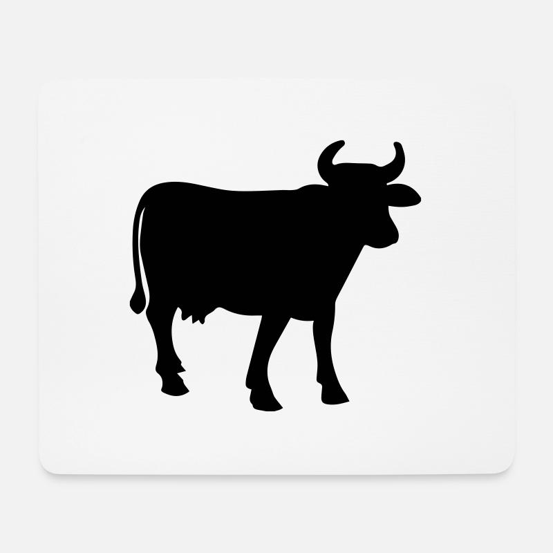rind - Mousepad (Querformat) - Weiß