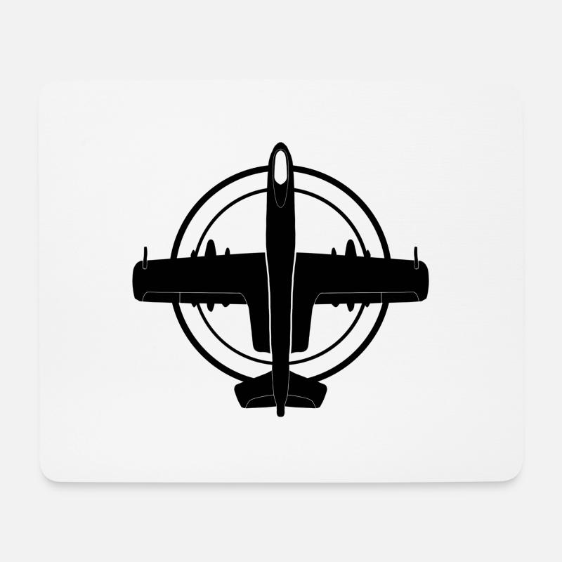 Präzisionsluftschlag Warzone Gaming Verdansk - Mousepad (Querformat) - Weiß