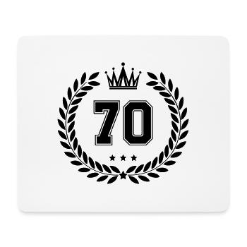 Armoiries 70 - Tapis de souris (format paysage) - blanc - Devant