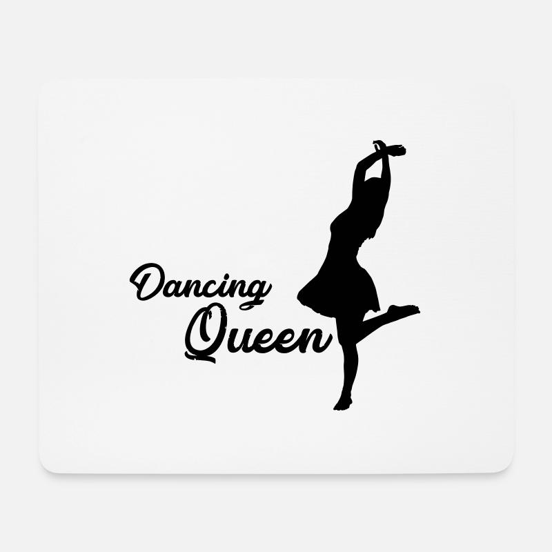 tänzerin dancing queen - Mousepad (Querformat) - Weiß