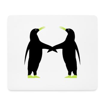 pinguin 2 - Mousepad (Querformat) - Weiß - Vorne