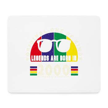 Original - One of Kind 2000 Cadeau Anniversaire. - Tapis de souris (format paysage) - blanc - Devant