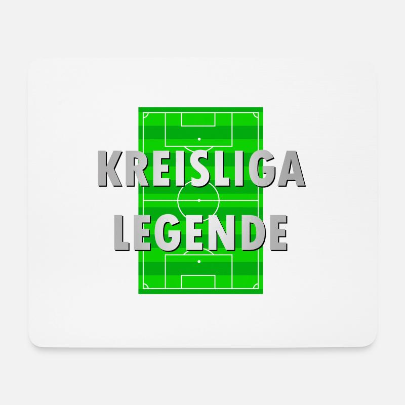 Kreisligalegende1 - Mousepad (Querformat) - Weiß