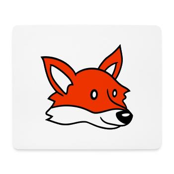 Fuchs Rotfuchs Wildes Tier Schlauer Wald Bewohner - Mousepad (Querformat) - Weiß - Vorne
